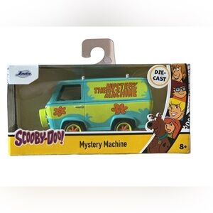 Jada Toys Scooby-Doo Mystery Machine Die-Cast Van • New Sealed • Collectible
